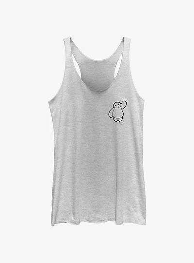 Disney Big Hero 6 Pocket Baymax Womens Tank Top