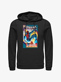 Marvel Spider-Man: Across the Spider-Verse O'Hara 2099 Comic Cover Hoodie