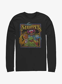 Disney The Muppets Retro Muppet Poster Long-Sleeve T-Shirt