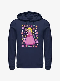 Mario Princess Peach Hoodie