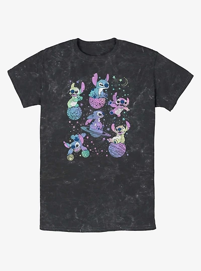 Disney Lilo & Stitch Planetary Stitch Mineral Wash T-Shirt
