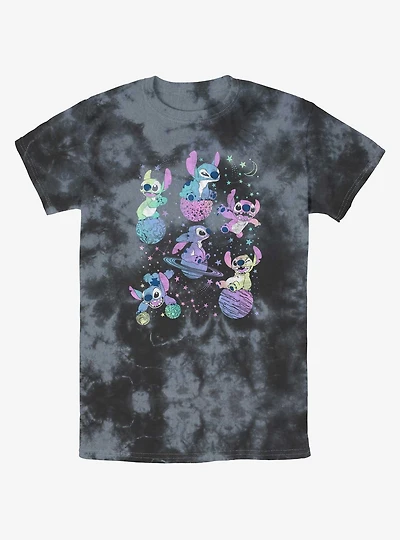 Disney Lilo & Stitch Planetary Stitch Tie-Dye T-Shirt