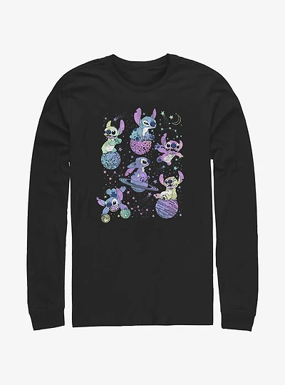 Disney Lilo & Stitch Planetary Stitch Long-Sleeve T-Shirt