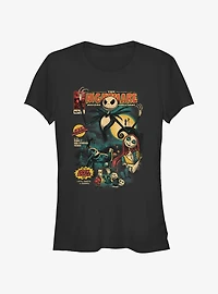 The Nightmare Before Christmas Comic Cover Girls T-Shirt