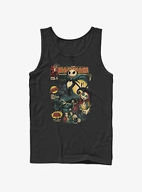 The Nightmare Before Christmas Comic Cover Tank Top