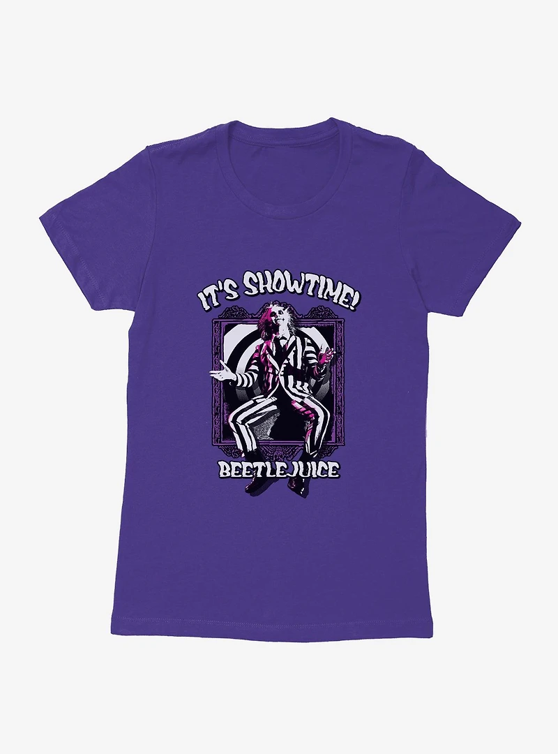 Beetlejuice It's Showtime! Womens T-Shirt