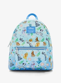 Loungefly Disney Dogs Floral Mini Backpack