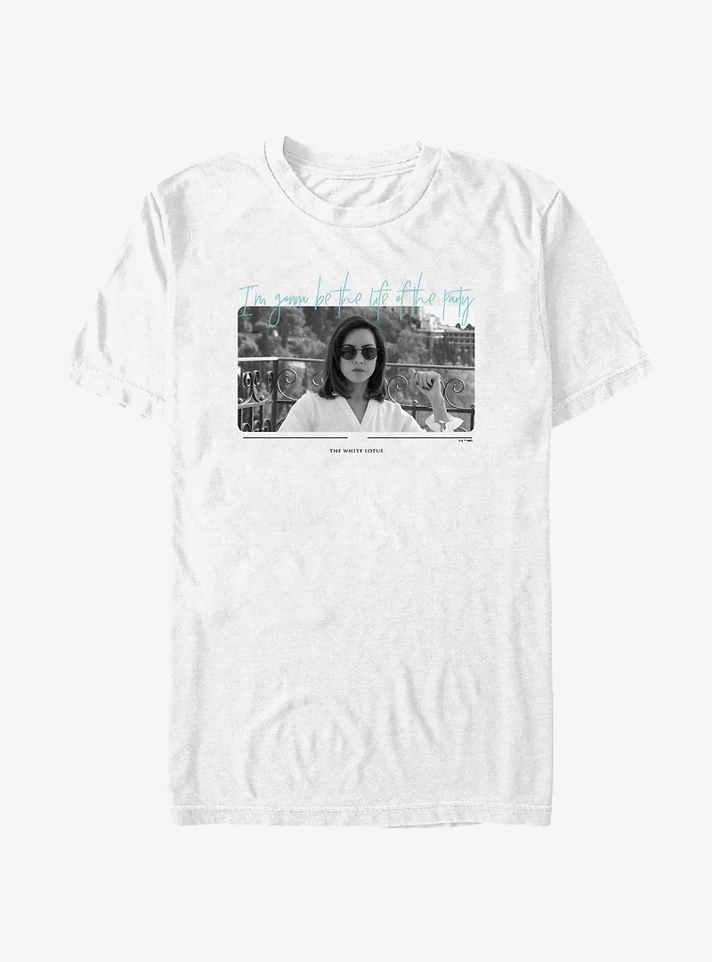 The White Lotus Harper Life Of Party T-Shirt