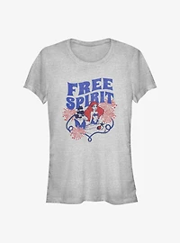 Disney The Little Mermaid Free Spirit Girls T-Shirt
