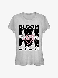 Disney Mulan Bloom Grid Girls T-Shirt