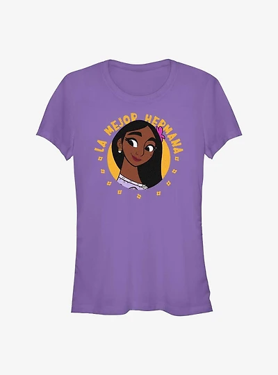 Disney Pixar Encanto Isabela Mejor Hermana Girls T-Shirt