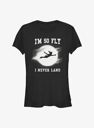 Disney Tinker Bell So Fly I Never Land Girls T-Shirt