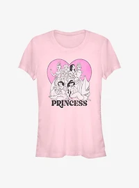 Disney Princesses Princess Heart Girls T-Shirt