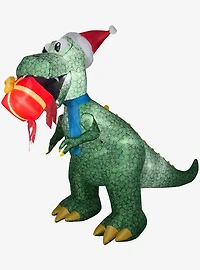 Christmas T-Rex Airblown