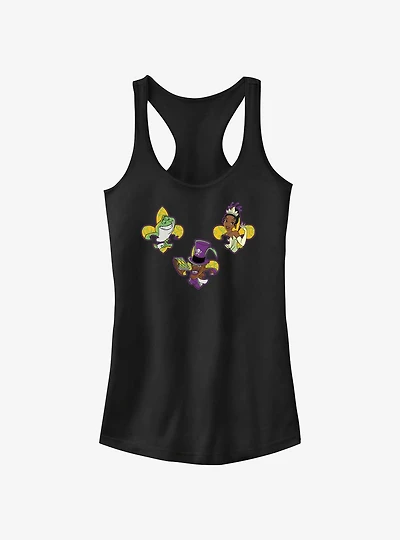 Disney The Princess and the Frog Frog De Lis Girls Tank