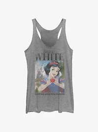 Disney Snow White and the Seven Dwarfs Don't Take Apples From Strangers Girls Tank