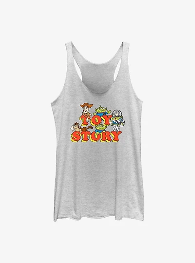 Disney Pixar Toy Story Toy Stack Girls Tank