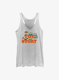 Disney Pixar Toy Story Toy Stack Girls Tank