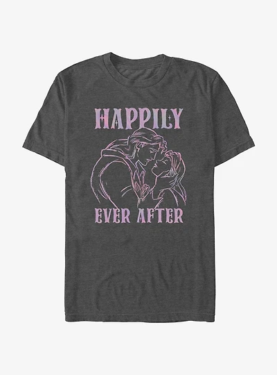 Disney Beauty and the Beast Happily Ever After Belle and Adam T-Shirt