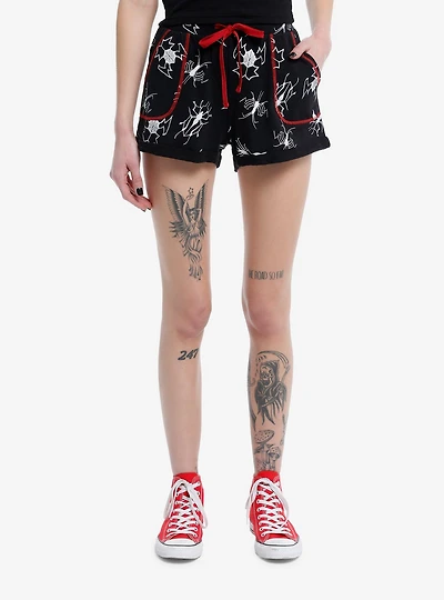 Her Universe Marvel Madame Web Icons Girls Lounge Shorts