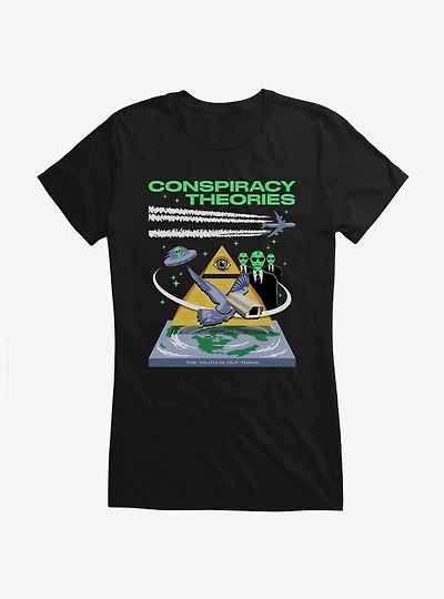 Hot Topic Conspiracy Theories Girls T-Shirt