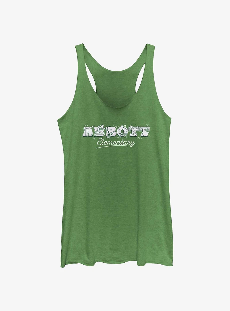 Abbott Elementary Graphic Logo Girls Tank
