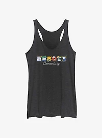Abbott Elementary Color Logo Girls Tank