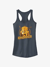 Star Wars Ahsoka Chopper Girls Tank