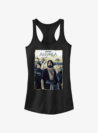 Star Wars Ahsoka Sabine Wren Ahsoka Ezra and Huyang Rebels Poster Girls Tank