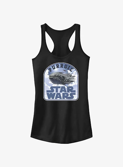 Star Wars Ahsoka Purrgil Girls Tank