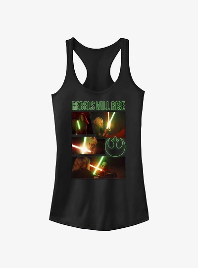 Star Wars Ahsoka Rebels WIll Rise Showdown Girls Tank