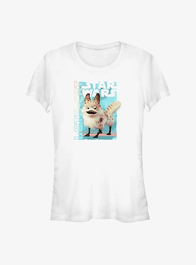 Star Wars Ahsoka Loth-Cat Portrait Girls T-Shirt