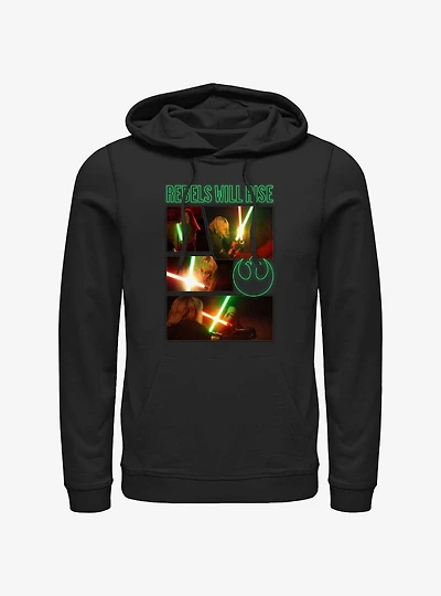 Star Wars Ahsoka Rebels WIll Rise Showdown Hoodie