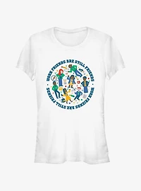 Abbott Elementary Work Friends Still Friends Girls T-Shirt