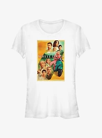White Lotus Group Poster Girls T-Shirt