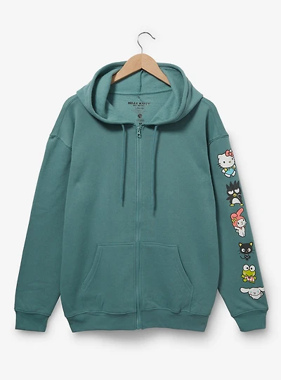 Sanrio Hello Kitty and Friends Group Portrait Zippered Hoodie - BoxLunch Exclusive