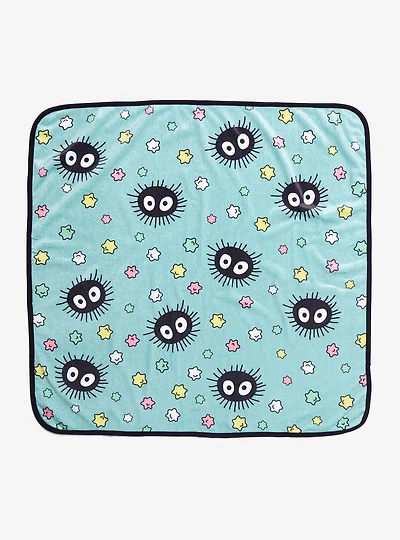 Studio Ghibli Spirited Away Soot Sprites Allover Print Baby Blanket — BoxLunch Exclusive