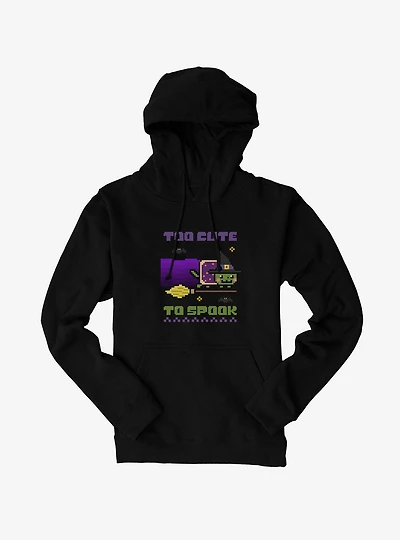 Nyan Cat Too Cute To Spook Hoodie