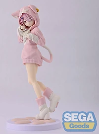 Sega Re:Zero Starting Life in Another World Luminasta Ram Figure (Fluffy Puck Ver.)