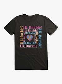 Barbie The Movie Hi Barbie Square T-Shirt