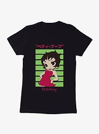 Betty Boop Posing Womens T-Shirt