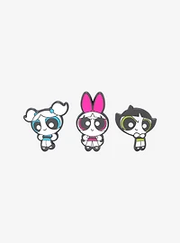 The Powerpuff Girls Tonal Enamel Pin Set - BoxLunch Exclusive