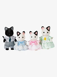 Calico Critters Tuxedo Cat Family Figure Set