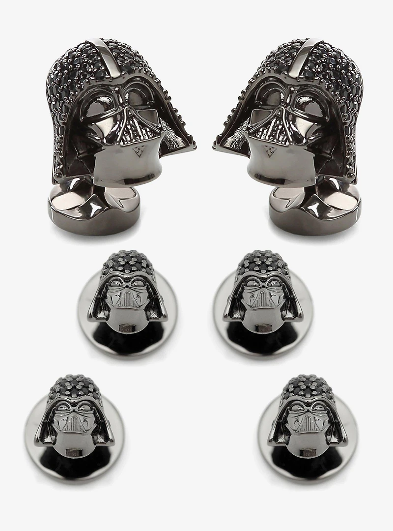 Star Wars Darth Vader Crystal Helmet Stud Set