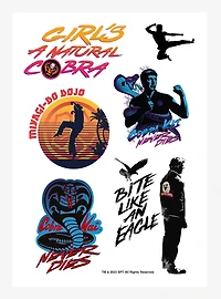 Cobra Kai Never Dies Johnny Kiss-Cut Sticker Sheet