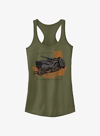Rebel Moon Imperium Fighter Wing Eye Girls Tank
