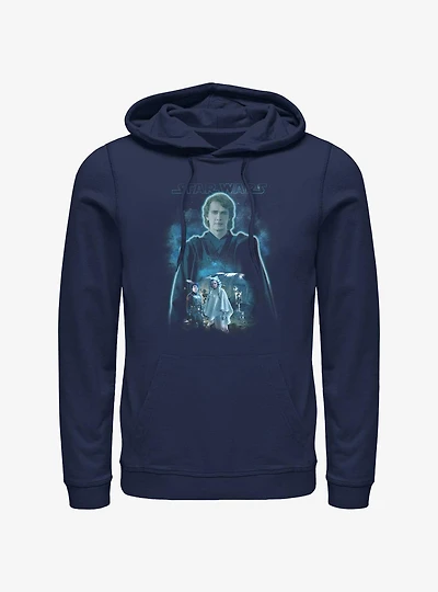 Star Wars Ahsoka Anakin Force Ghost Hoodie BoxLunch Web Exclusive