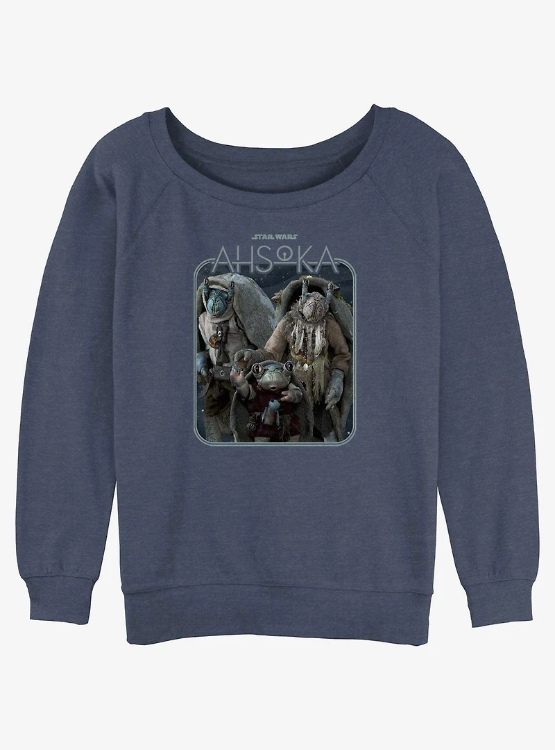 Star Wars Ahsoka The Noti Womens Slouchy Sweatshirt