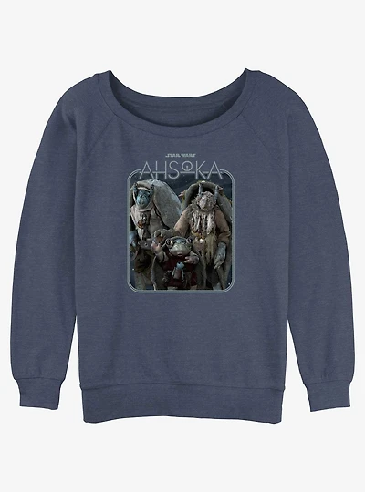 Star Wars Ahsoka The Noti Womens Slouchy Sweatshirt