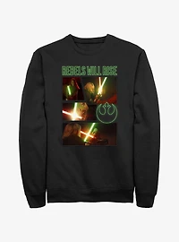 Star Wars Ahsoka Rebels Will Rise Showdown Sweatshirt